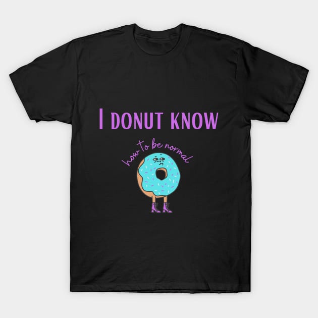 Funny gift idea | Donut T-Shirt by Fayn